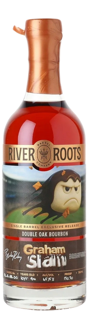 Graham Slam bottle from a BRBNFNDR members-only release