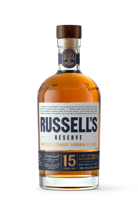 Russell's Reserve 15 Year bottle for BRBNFNDR market value tracking